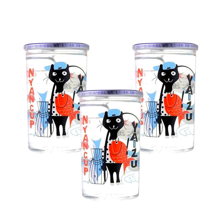 Shidaizumi Yaizu Fishing Cat Junmai Ginjo - 3 cup set