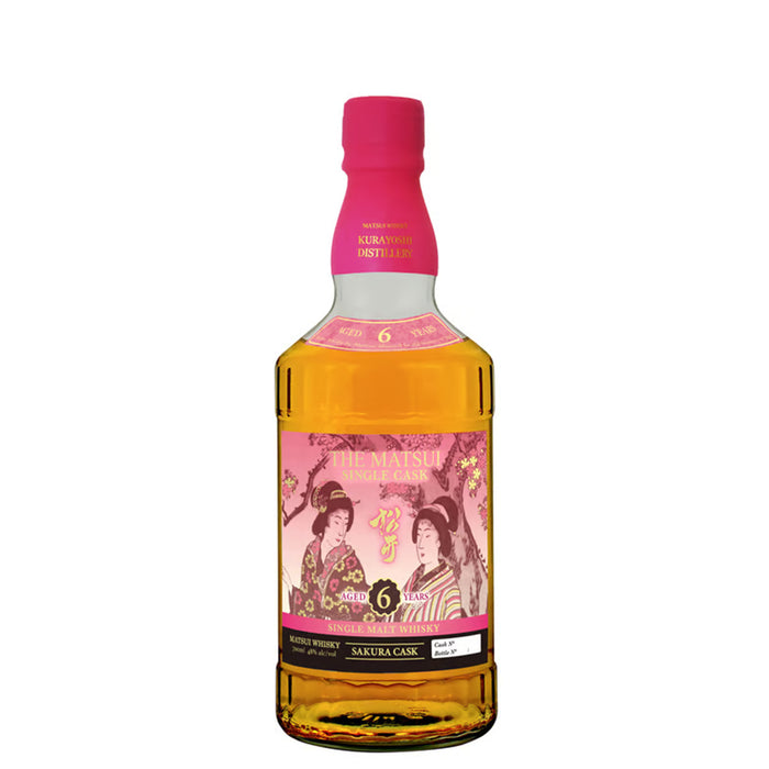 Matsui Single Cask 6YR Sakura Japanese Whisky
