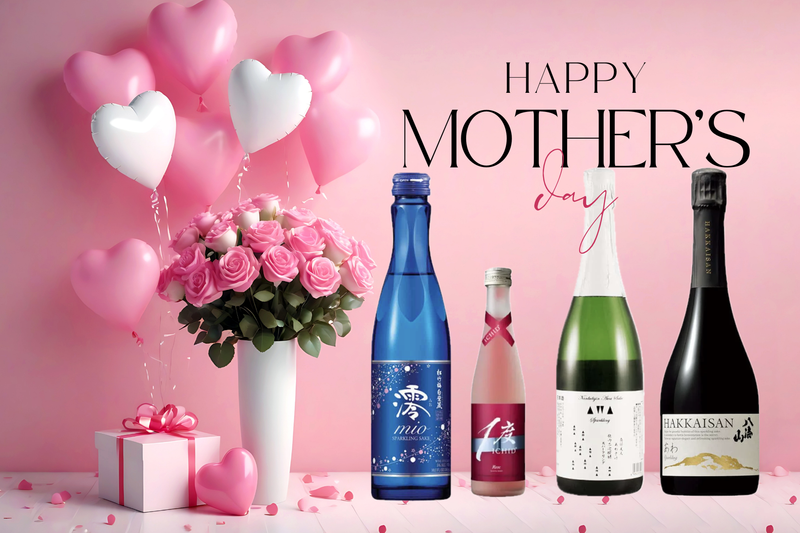 Sparkling Sakes for Mother's Day — and Why They Start Conversations