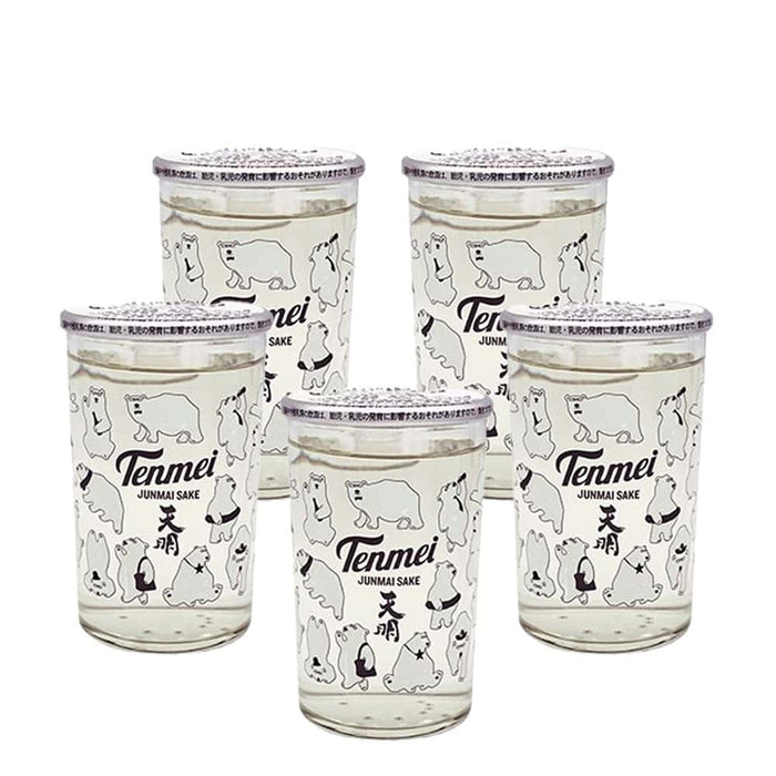 Tenmei Junmai Bear Cup - 5 Pack