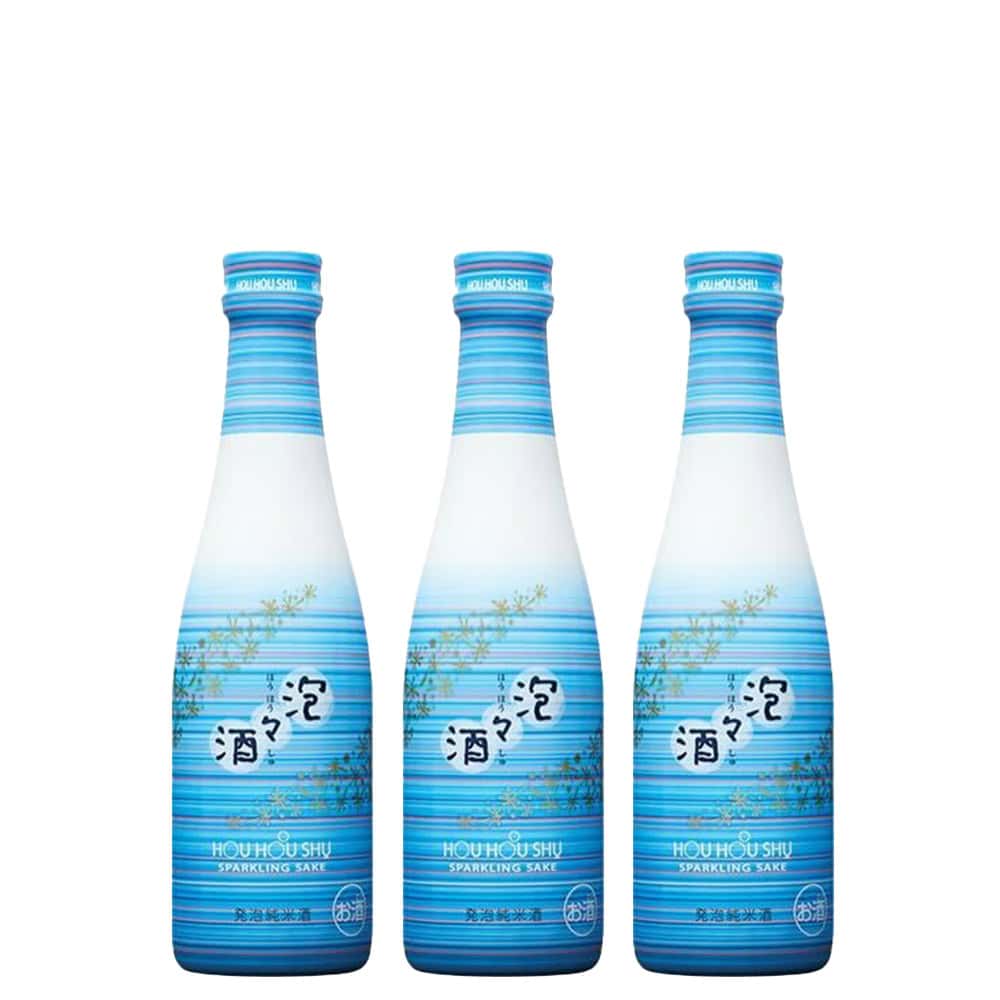 Hou Hou Shu Sparkling "Blue Clouds" 3 bottle set