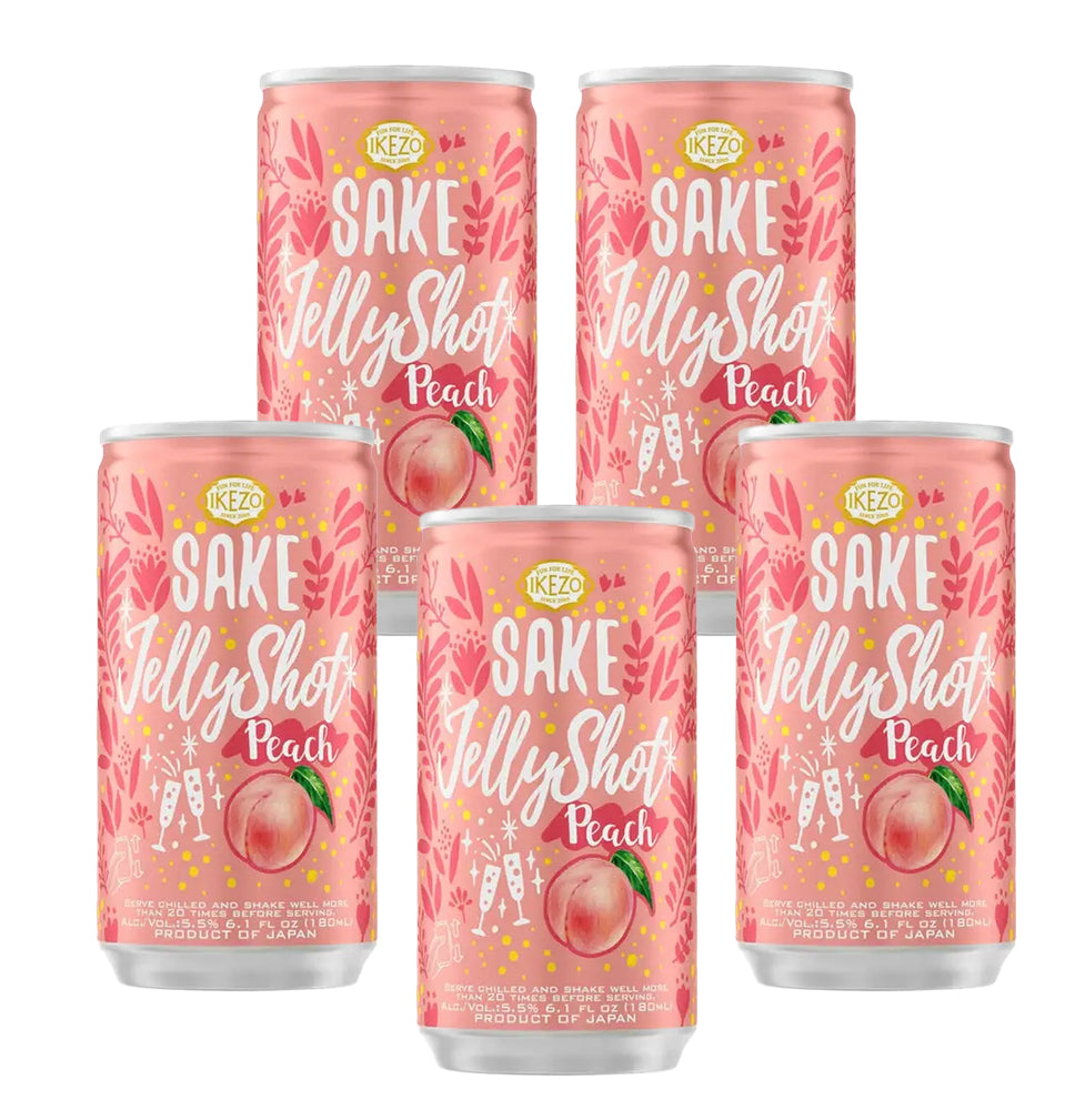 077 Ikezo Sparkling Jelly Shot (Peach)