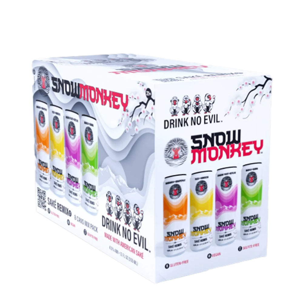 Snow Monkey - Sake Remix 8 can