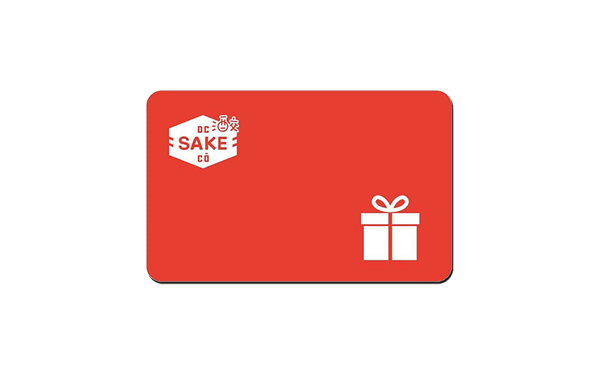 DC Sake Gift Card