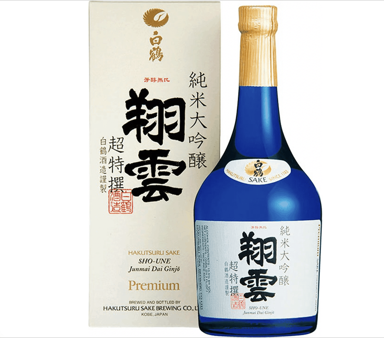 Hakutsuru Premium Sake Junmai Daiginjo “Sho-Une”
